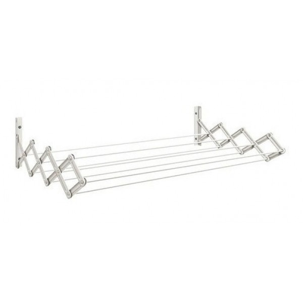 Varal Sanfonado Parede Retrátil 60cm Secalux