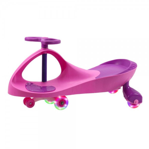 Carrinho Infantil Super - Car Rosa e Roxo
