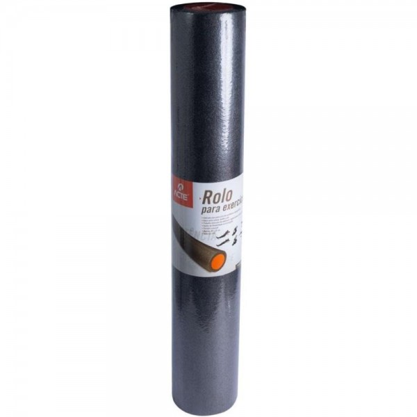 Rolo Para Exercícios em EPE - Cinza e Laranja
