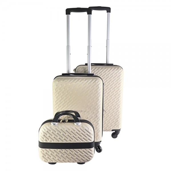 Kit De 3 Malas De Viagem Salmão