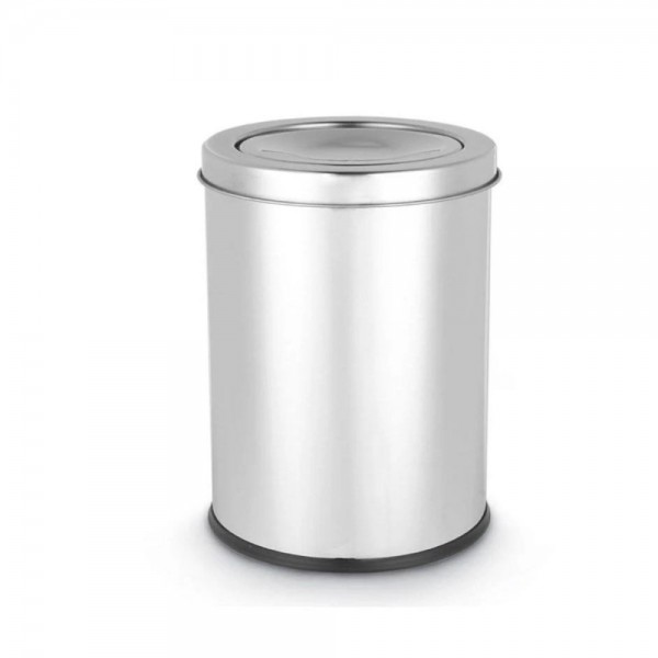 Lixeira Basculante Multiuso Inox - 3 litros