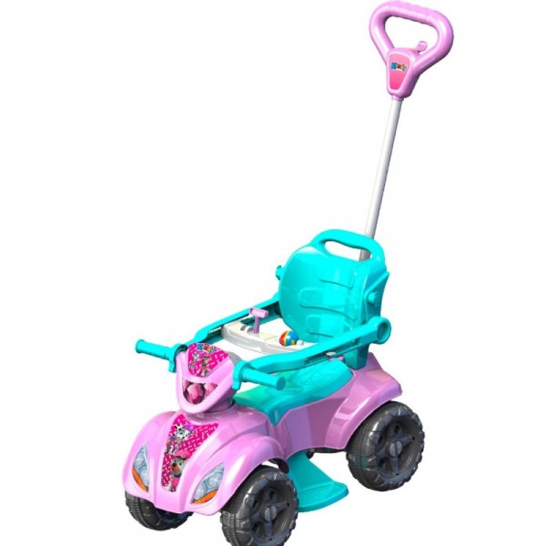 Quadriciclo Infantil Dog Menina - Rosa