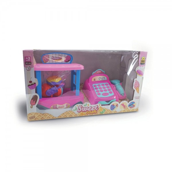 Kit Caixa Registrado e Sorveteira Infantil