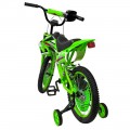 Bicicleta Moto Cross Aro 16- Verde